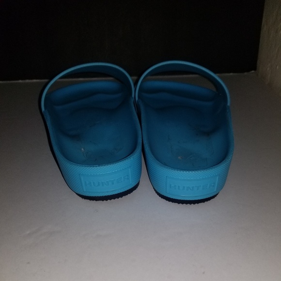 Hunter slide sandals size 8 - Picture 3 of 7